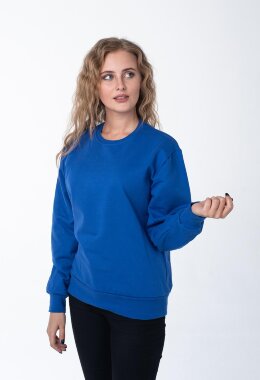 Синий роял женский свитшот